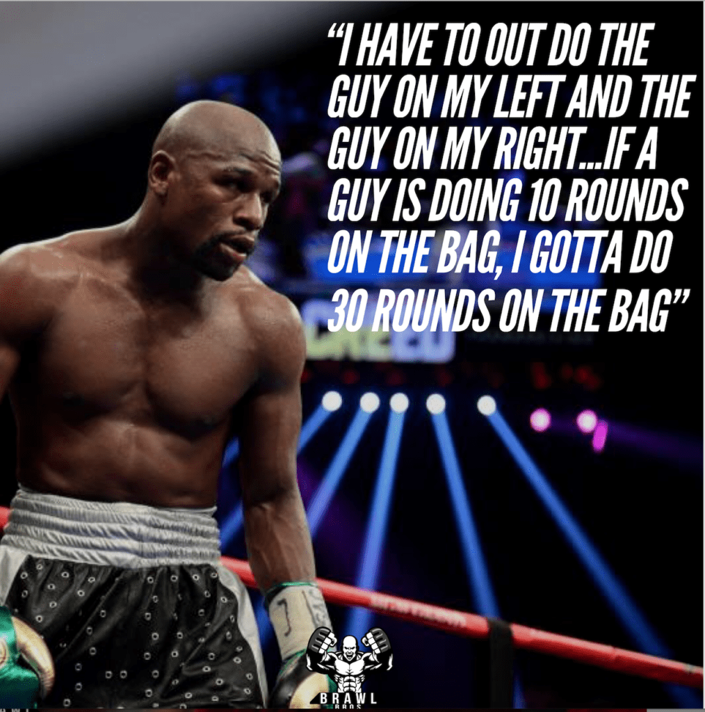 Mayweather work overtime quote